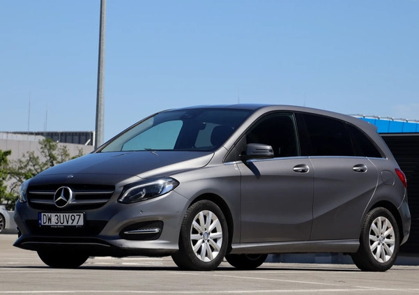 Mercedes-Benz Klasa B cena 58600 przebieg: 116276, rok produkcji 2015 z Różan małe 667